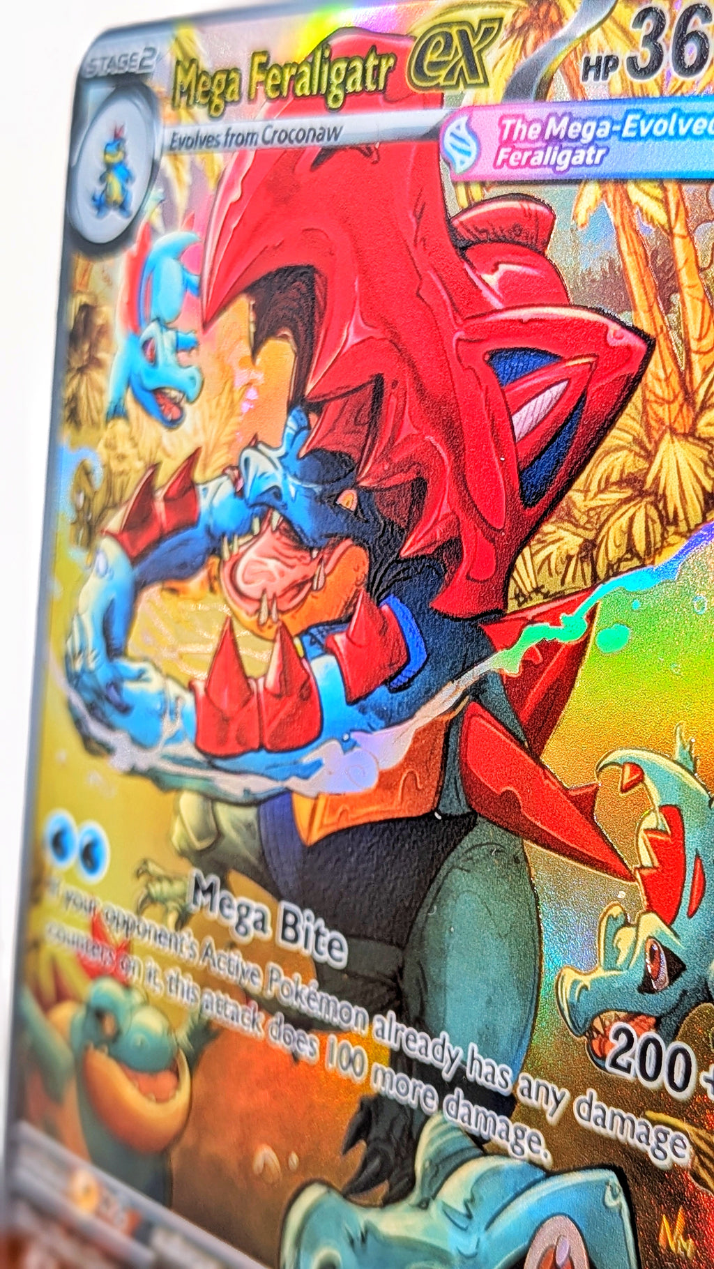 Mega Feraligatr EX Custom Card