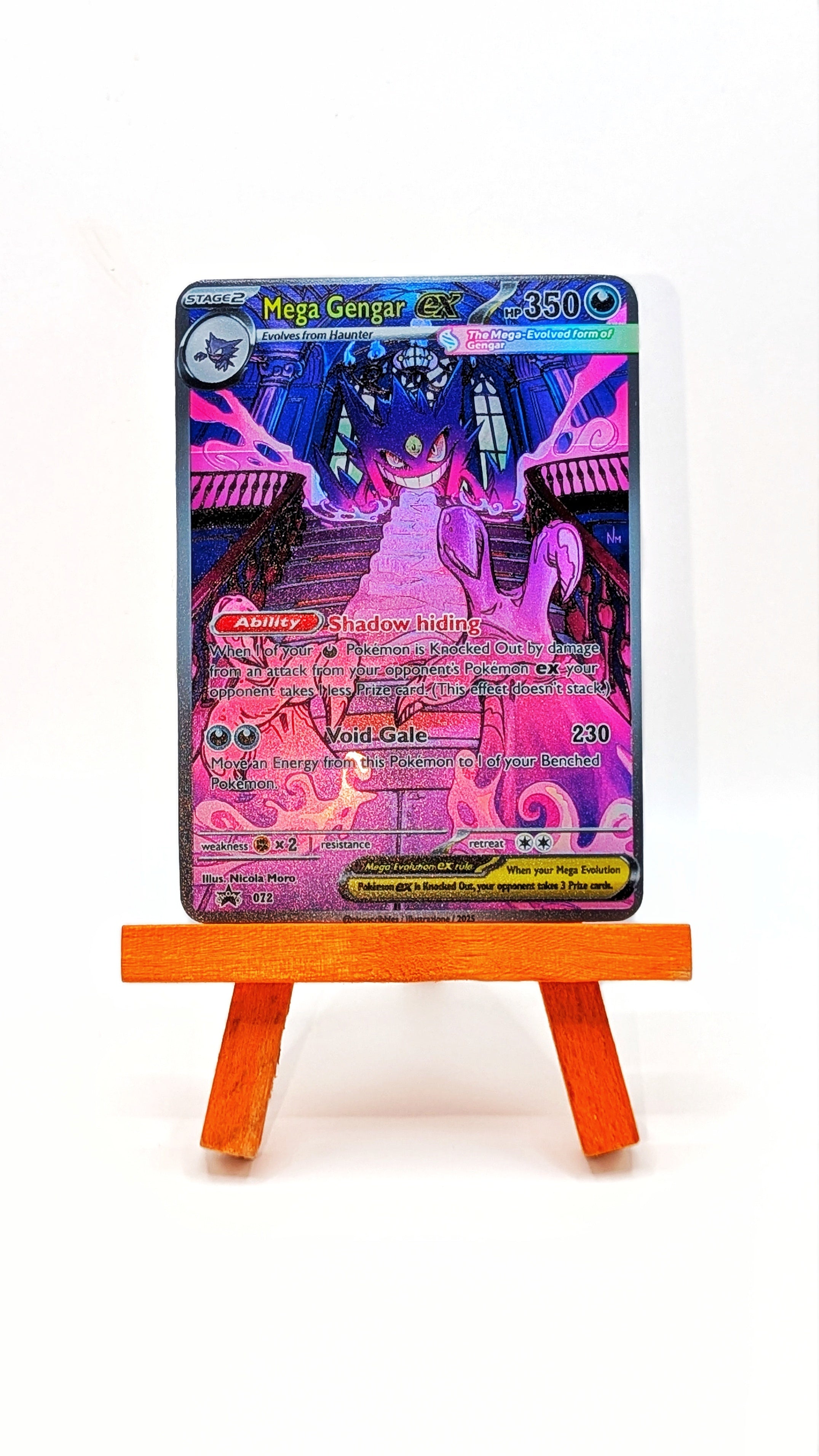 Mega Gengar EX Custom Card