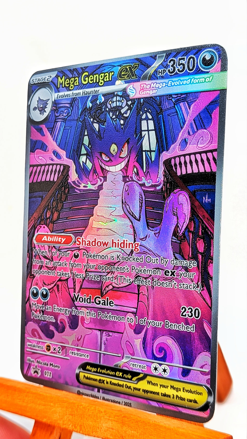 Mega Gengar EX Custom Card