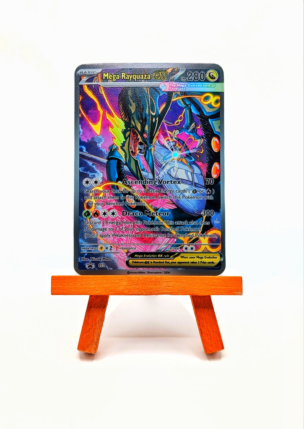 Mega Rayquaza EX Custom Card