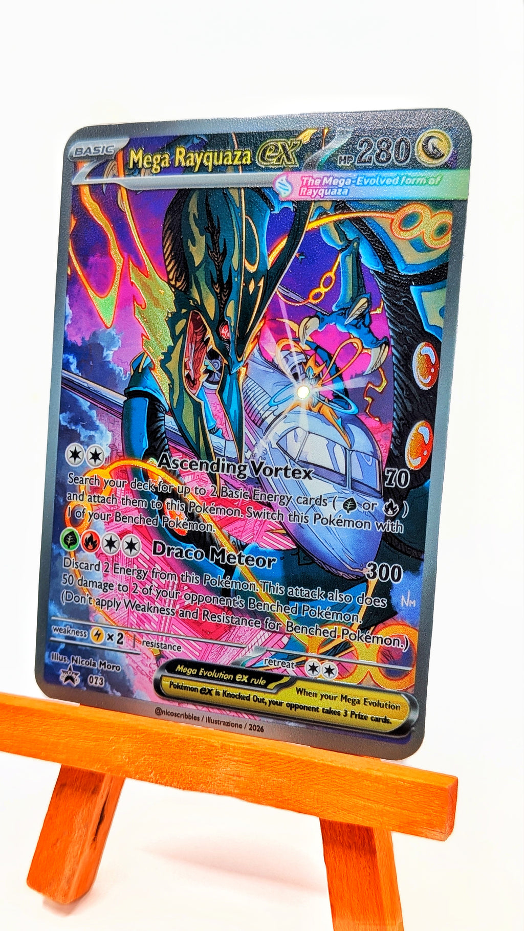 Mega Rayquaza EX Custom Card