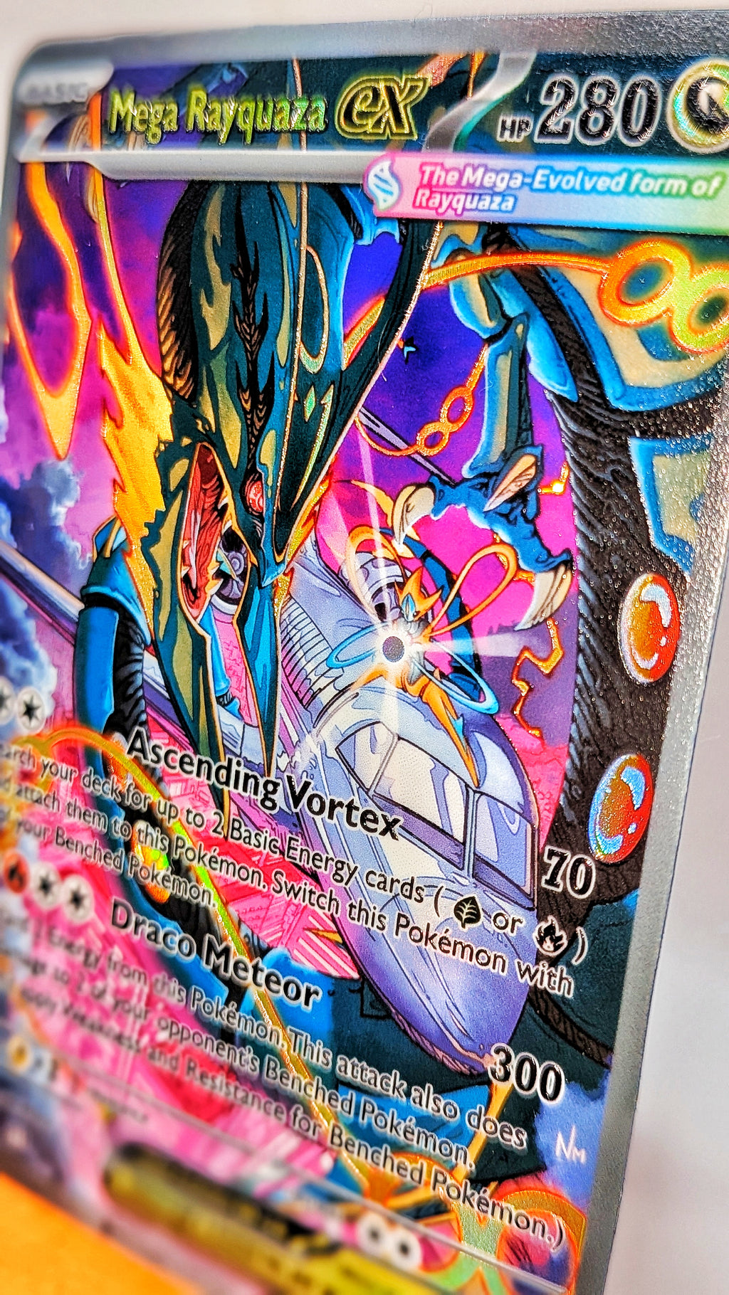 Mega Rayquaza EX Custom Card