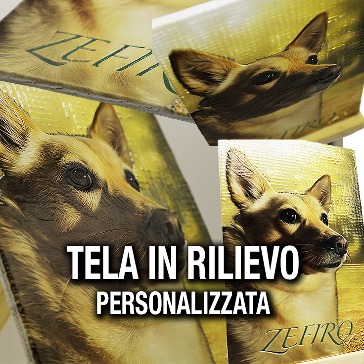 Tela in Rilievo Personalizzata