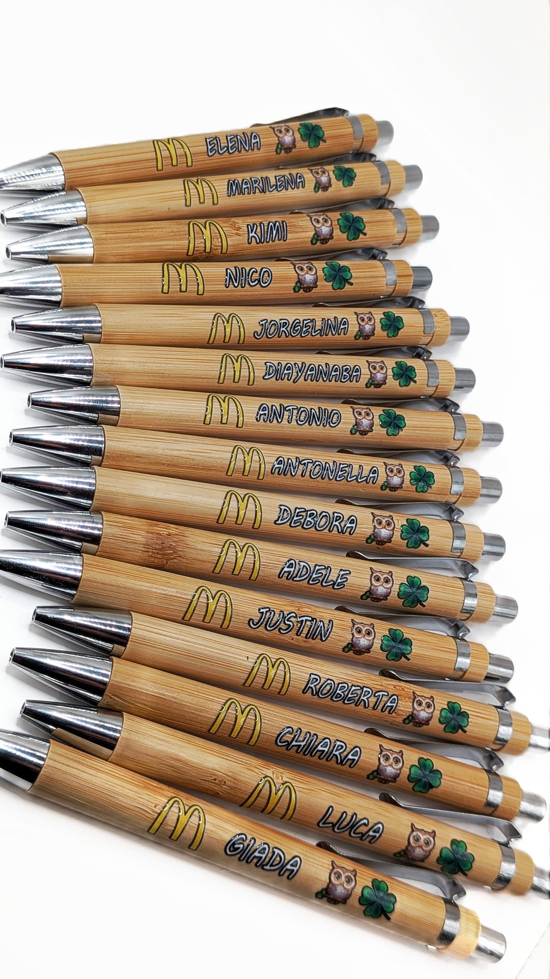 Penne in Legno Personalizzate