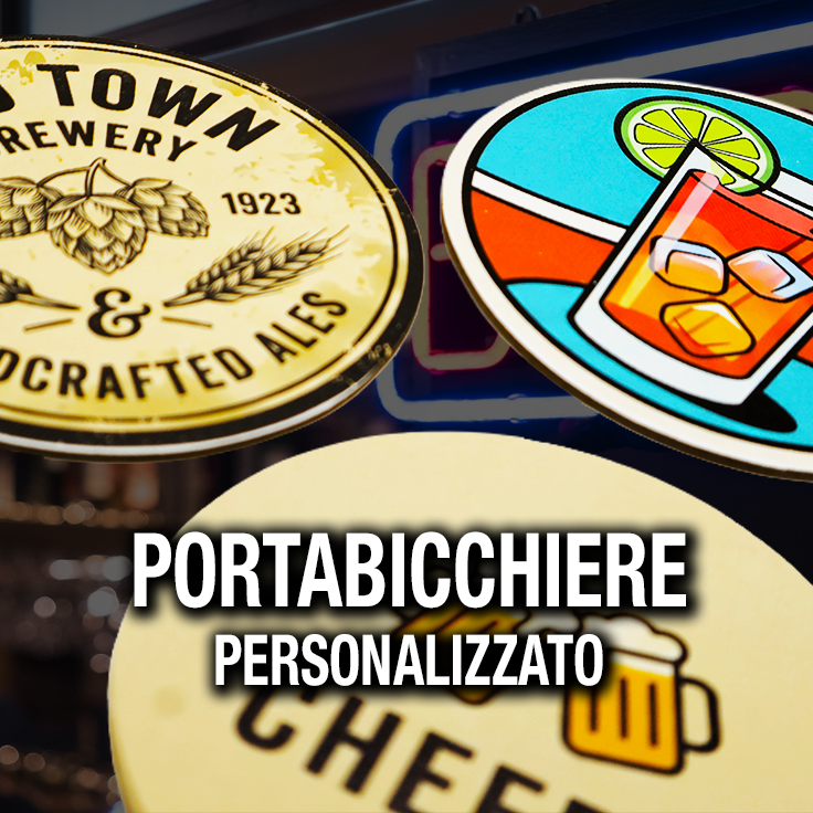 Portabicchiere Personalizzato