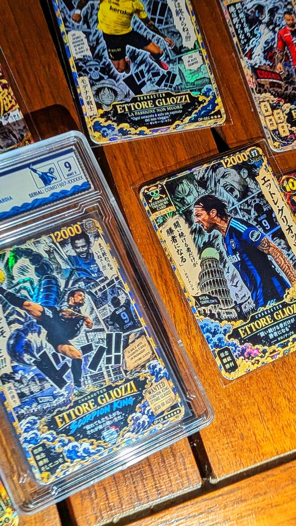CARTE GRADATE CALCIATORE
